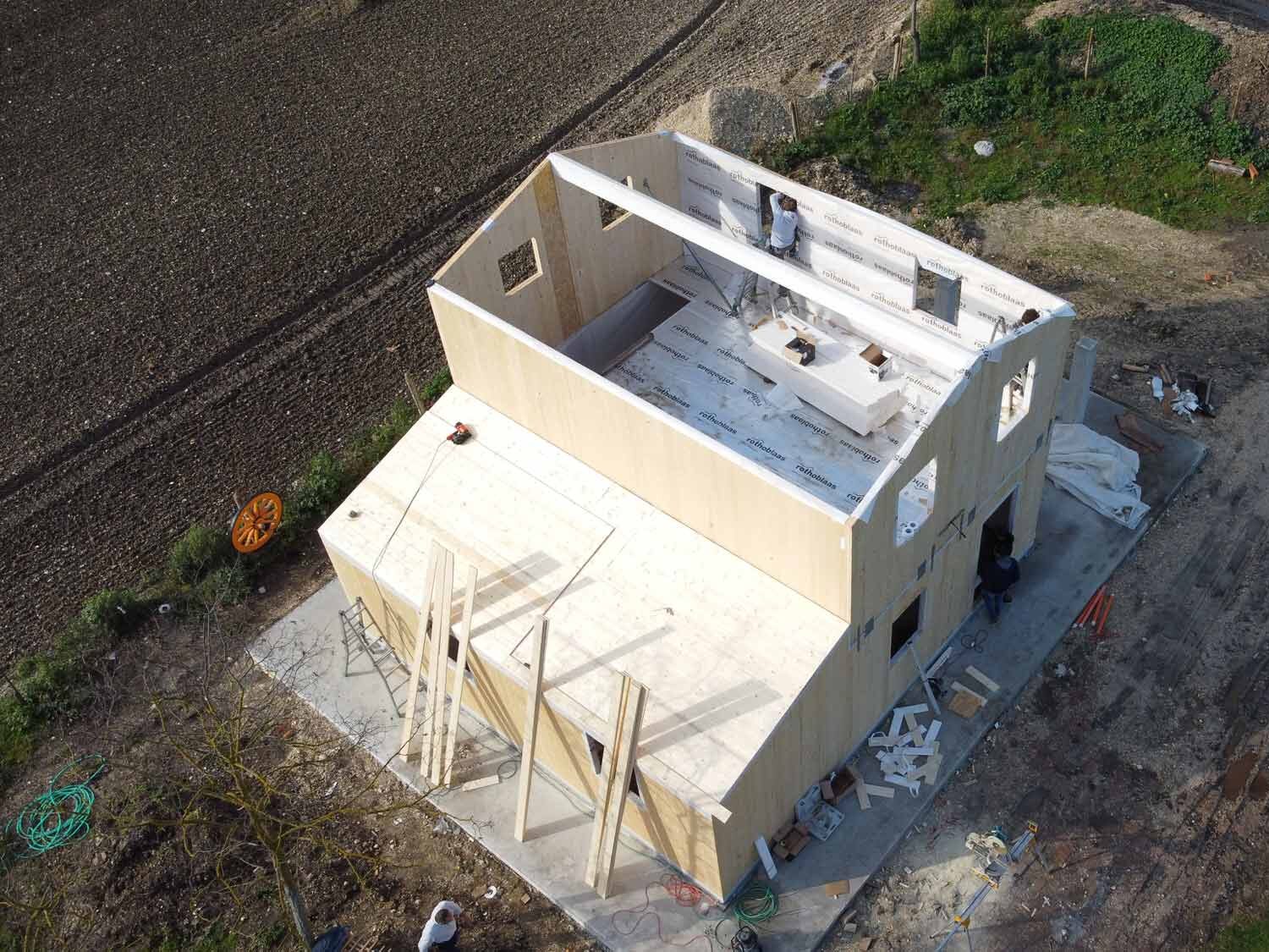 realizzazione casa in legno Jesi